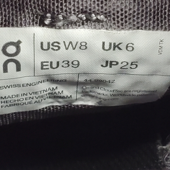 On Running Cloudultra Size 8 - Picture 10 of 10